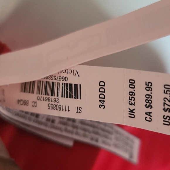 VS Dream Angels Balconette Satin Bow Bra NWT - Picture 8 of 8